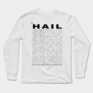Hail Seitan Long Sleeve T-Shirt